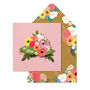 Handmade Best Mum Floral Happy Birthday Card, thumbnail 1 of 5