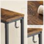 Console Table Slim Sofa Table With Charging Station, thumbnail 4 of 5