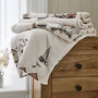 Sheringham Beach Hut Supersoft Textured Throw, thumbnail 3 of 5
