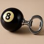 Pool Ball Bottle Opener In Personalised Gift Box, thumbnail 2 of 12