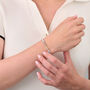 Braided Tennis Bracelet, thumbnail 1 of 3