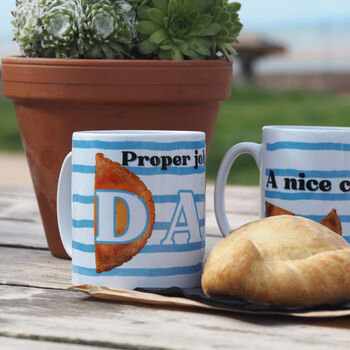 Proper Job Cornish Pasty Dad Mug / Father's Day Gift, 2 of 4