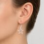 Star Drop Earrings, thumbnail 1 of 5