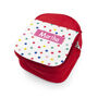 Personalised Girl's Red Patterned Lunch Bag, thumbnail 8 of 11