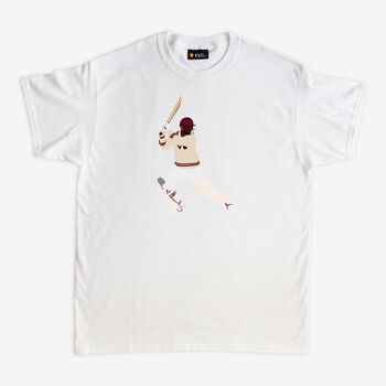 Brian Lara West Indies Cricket T Shirt, 2 of 4