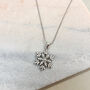 Snowflake Pendant Necklace, thumbnail 1 of 2