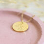 Personalised Birth Flower Necklace, thumbnail 1 of 12