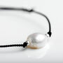 Pearl On Cord Bracelet, thumbnail 1 of 4