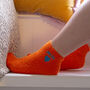 Personalised Embroidered Bright Fluffy Socks, thumbnail 3 of 7