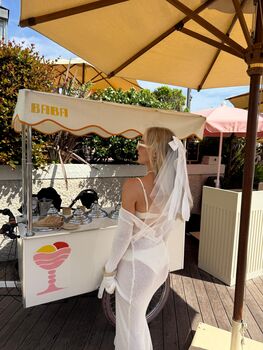 Plain Ribbon Bow Veil, 5 of 5