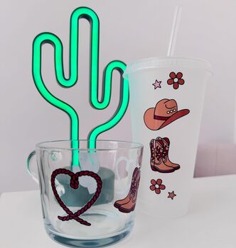 Rodeo Cowboy Plastic Tumbler, 2 of 2