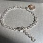 Guardian Angel Charm Bracelet In Sterling Silver, thumbnail 4 of 5