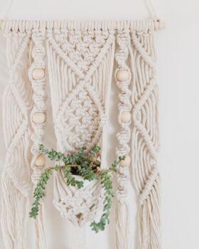 The Macramé Plant Hanger Craft Kit, 7 of 9