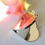 Personalised Silver Heart Compact Mirror, thumbnail 3 of 5