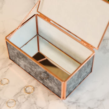 Personalised Marble Jewellery Box, 4 of 8