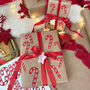 Candy Cane Christmas Gift Stickers, thumbnail 6 of 9