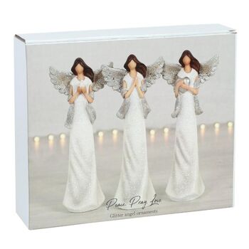 Peace Pray Love Small Angels, 3 of 3