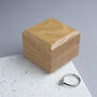Handmade Wooden Engagement Ring Box, thumbnail 2 of 8