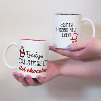 Personalised Christmas Hot Chocolate Mug, 4 of 6