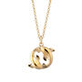 Gold Plated Koi Fish Charm Necklace, thumbnail 6 of 7