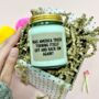 Funny Donald Trump Meme Scented Soy Candle Gift, thumbnail 2 of 5