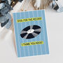 Funny Think You Rock Father's Day Card, thumbnail 3 of 4