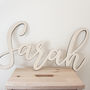 Personalised Wooden Name Sign, thumbnail 4 of 4