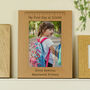 Personalised Wooden First Day At School Frame, thumbnail 1 of 5