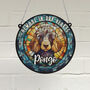 Poodle Memorial Suncatcher, thumbnail 1 of 6