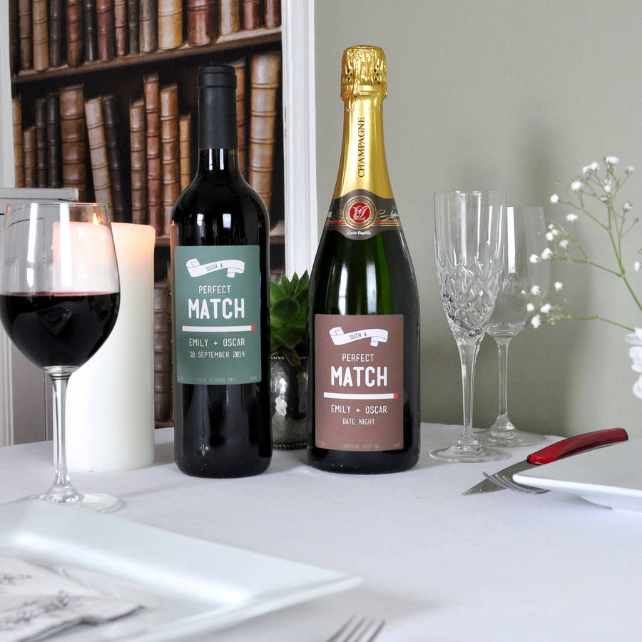Premium 'Date Night' Personalised Wine Pack, 1 of 8