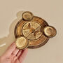 Wooden Triple Tealight Holder, thumbnail 5 of 6