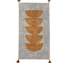 Tufted Cotton Runner With Tassels, thumbnail 1 of 4