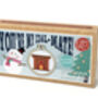 You're My Coal Mate! Christmas Mini Matchbox Cross Stitch Kit, thumbnail 2 of 5