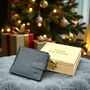 Personalised Handmade Leather Wallet For Christmas Gift, thumbnail 1 of 12