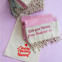 Personalised Cotton Sofa Throw, Gift For Christmas, thumbnail 8 of 12