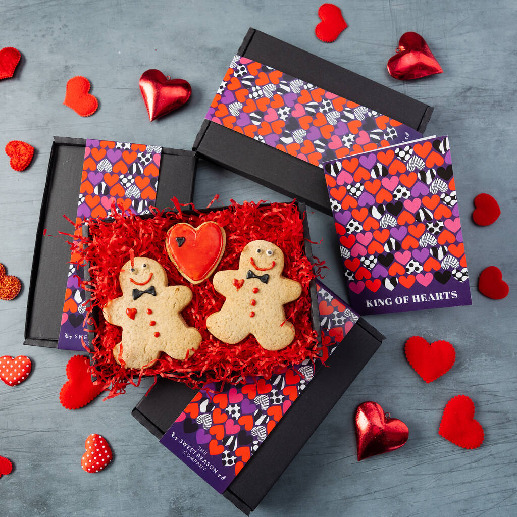 'King Of Hearts' Biscuit Box, 1 of 2