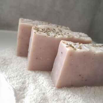 Wild Lavender Wash, Shave And Shampoo Soap Bar, 6 of 6