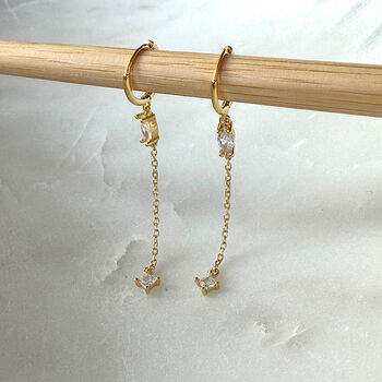 Starlit Chain Huggies, 2 of 7