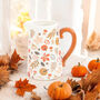 Autumn Flower Jug Vase Halloween Home Decor Vase, thumbnail 1 of 6