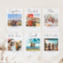 Travel Photo Wedding Table Numbers, thumbnail 4 of 5