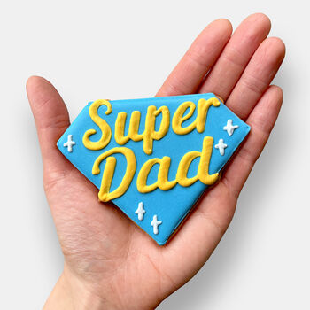 Super Dad Father's Day Letterbox Cookie, 2 of 9