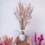 Colourful Dried Flowers With Personalised Vase Christmas Gift, thumbnail 8 of 12