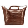 Personalised Large Leather Luggage Bag 'Fabrizio', thumbnail 5 of 12