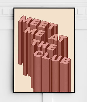 'Meet Me At The Club' Print, 5 of 10