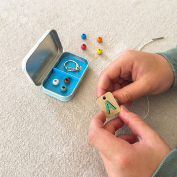 Personalised Letter Keyring Gift Kit, 2 of 11