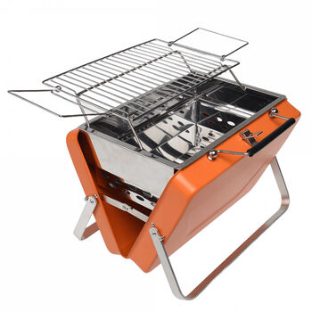 Portable BBQ For Camping Small Barbecue Gift For Dad, 9 of 12