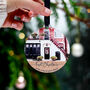 Our First Home Family Wooden Christmas Ornament, thumbnail 5 of 7