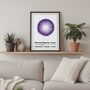 Personalised Favourite Song Aura Print – Bespoke Music Gift, thumbnail 3 of 12
