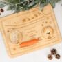 Personalised Christmas Eve Reindeer Treat Board, thumbnail 1 of 11