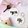 Personalised Infinity Keyring For Couples, thumbnail 2 of 6